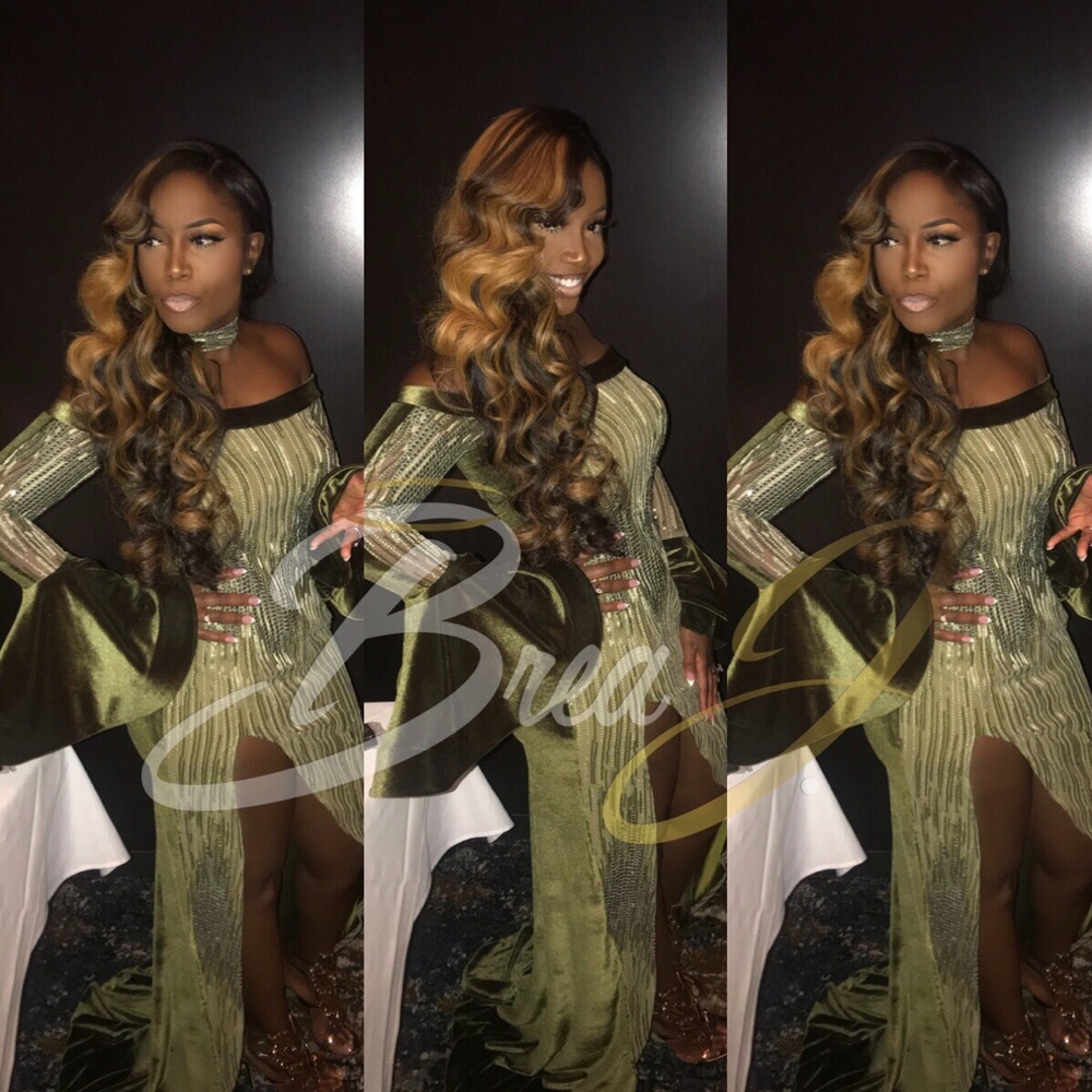 Custom designer gown